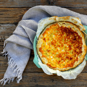 TARTE AUX LÉGUMES DU SOLEIL