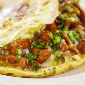 OMELETTE AUX CHAMPIGNONS